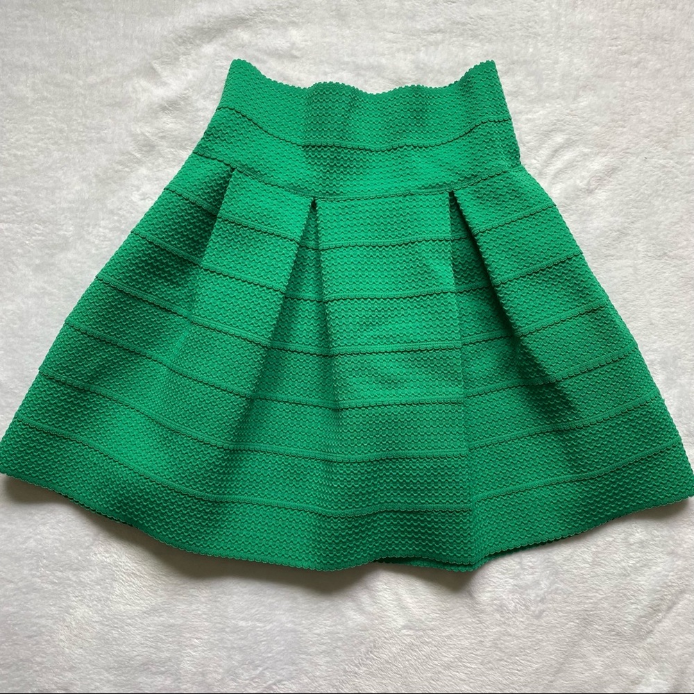 H&M A-Line Mini Skirt - Green